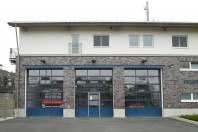 Feuerwehrgerätehaus mit Rettungswache und Energiezentrale Vorhalle