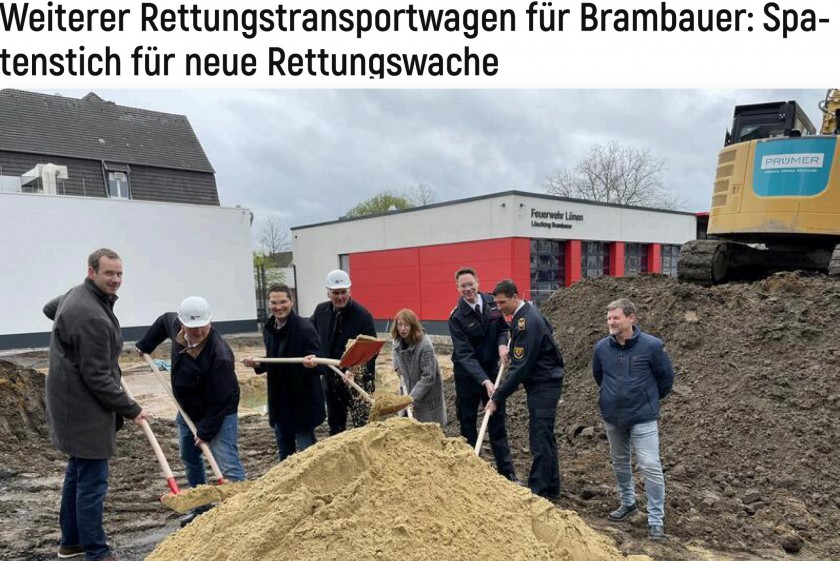 Rettungswache Lünen Brambauer 04/2024