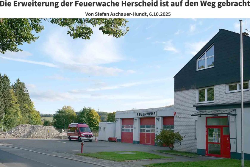 Zentraler Feuerwehrstandort Herscheid 10/2025