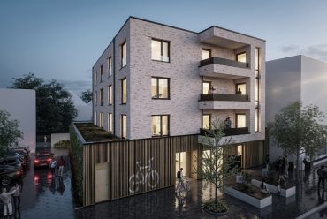 Fahrradpark- und Wohnhaus Hamm